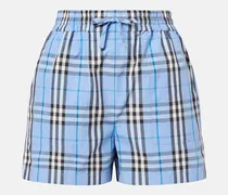Shorts Burberry Check aus Baumwolle