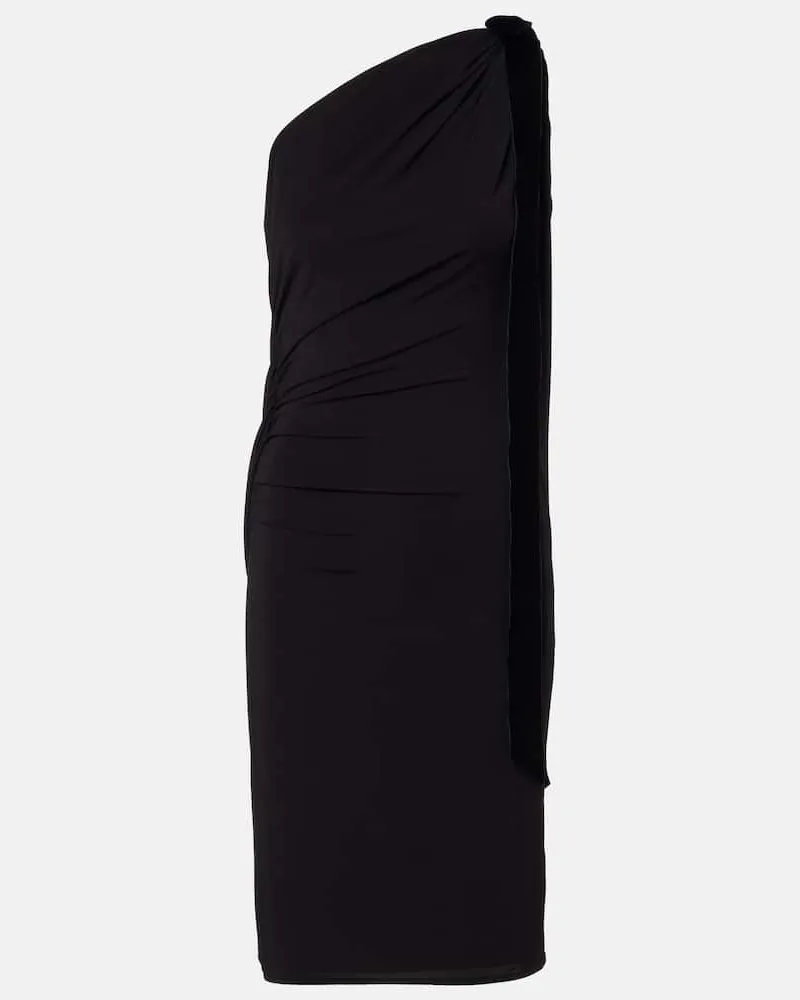 Nina Ricci One-Shoulder-Minikleid Schwarz