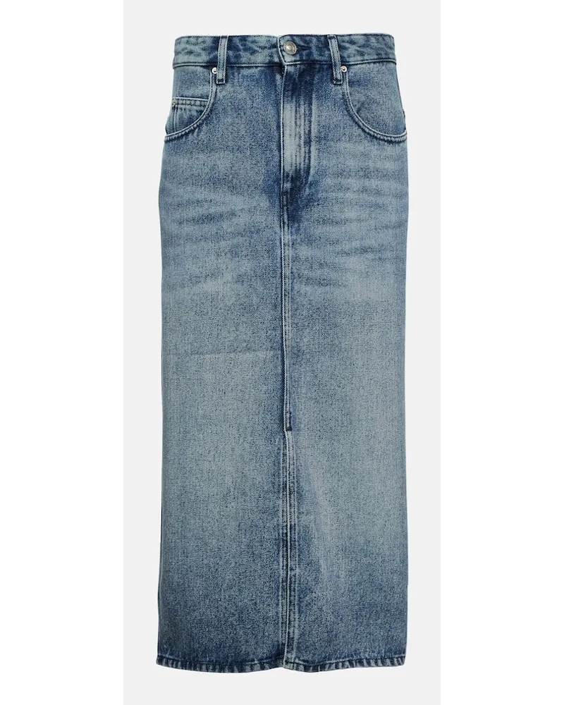 Isabel Marant Jeansrock Tilauria Blau