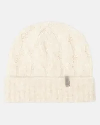 Brunello Cucinelli Beanie aus Mohair Beige