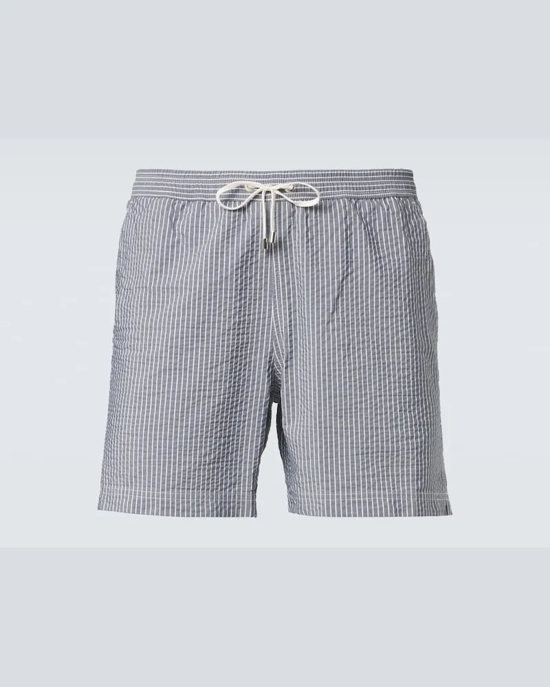 Sunspel Badeshorts Blau