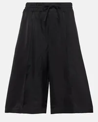 Jil Sander High-Rise Culottes Schwarz