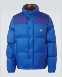 Moncler Wendbare Daunenjacke Verone Blau