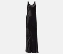 Slipdress aus Seidensatin