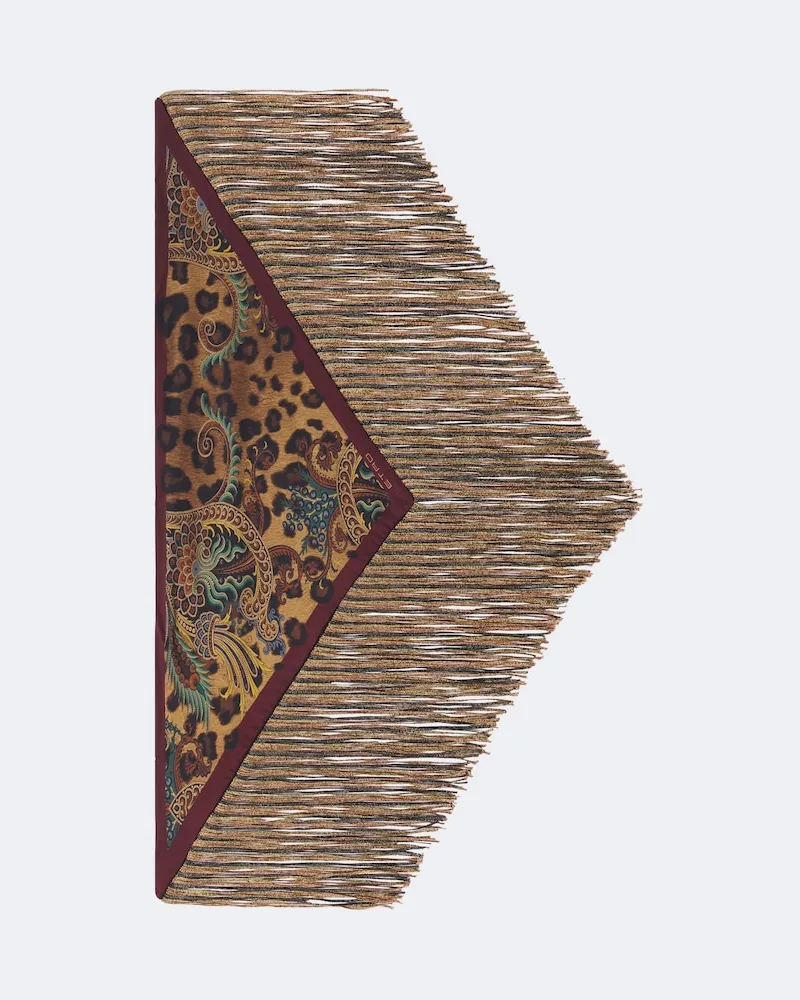Etro Schal aus Seide Multicolor