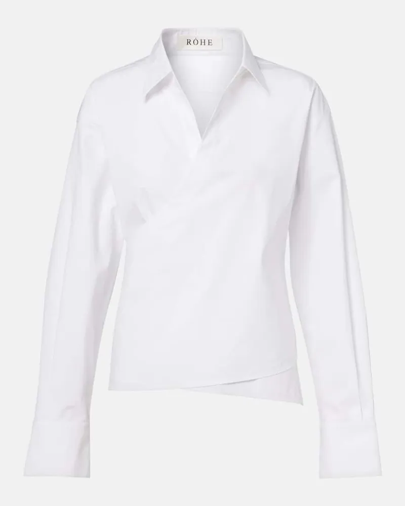 Róhe Róhe Hemd aus Baumwolle Weiß