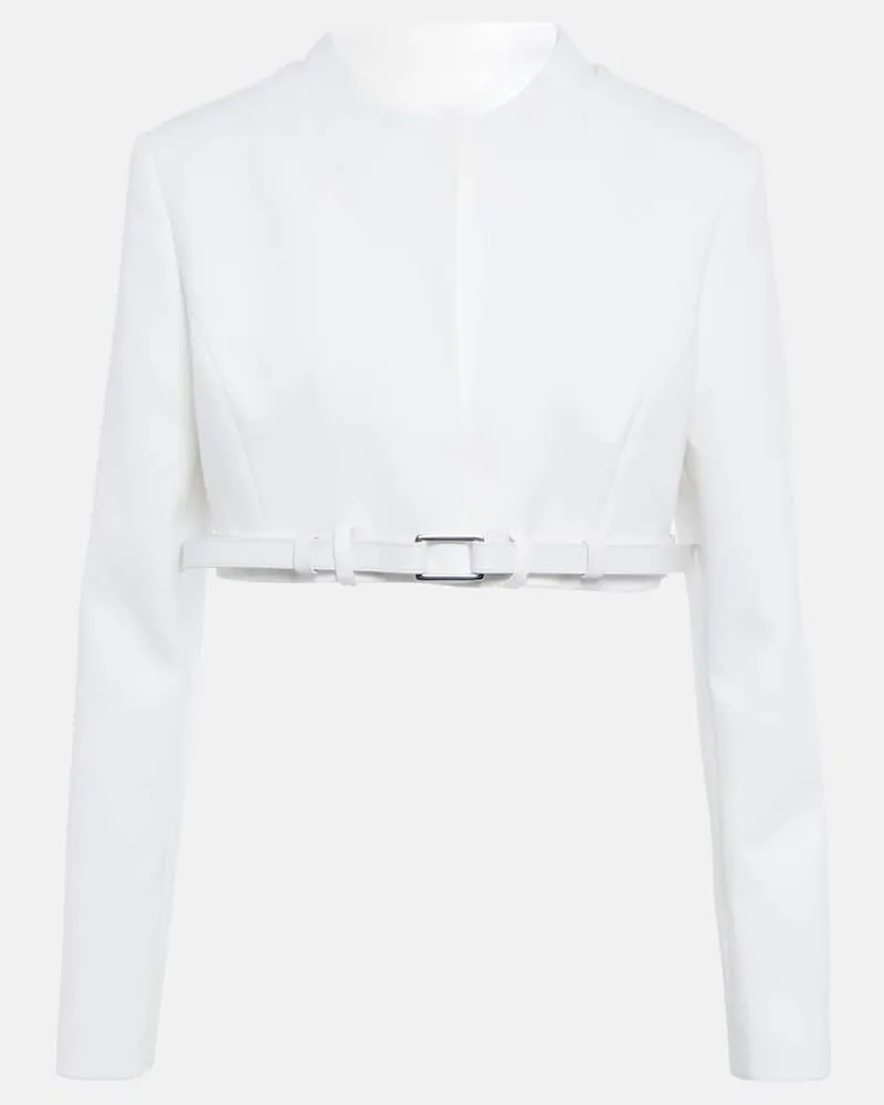 COPERNI Cropped-Jacke Trompe LâÅil Weiã