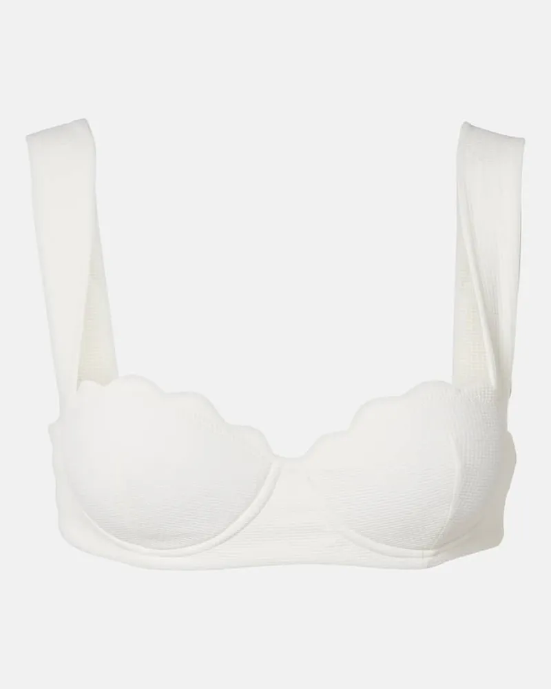 Marysia Bikini-Oberteil North Weiß