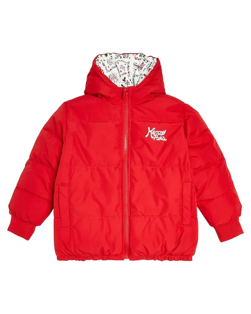 Kenzo Wendbare Jacke Rot