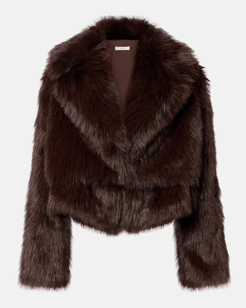 The Sei Cropped-Jacke Braun