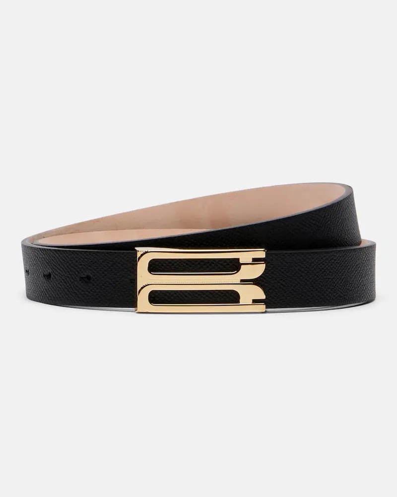 Victoria Beckham Gürtel aus Leder Schwarz