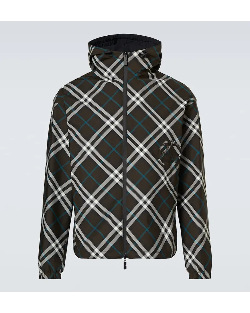 Burberry Wendbare Jacke  Check Multicolor