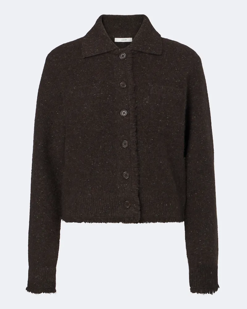 Vince Jacke aus Kaschmir Braun