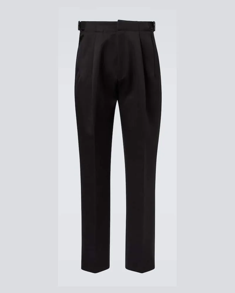 Ermenegildo Zegna Anzughose aus Wolle Schwarz