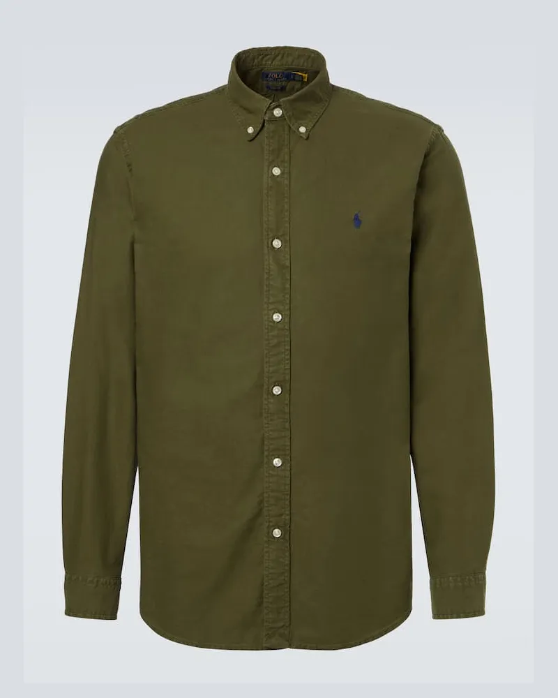 Ralph Lauren Hemd aus Baumwolle Grün