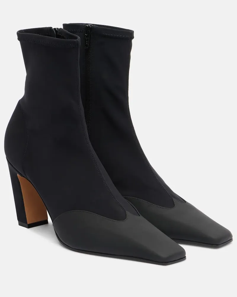 KHAITE Ankle Boots Nevada 85 Schwarz