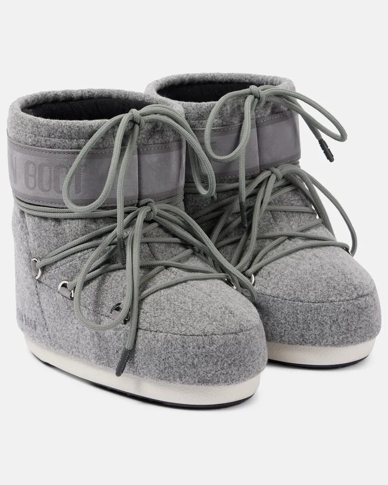 Moon Boot Schneestiefel Icon Low Grau