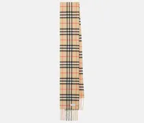 Schal Burberry Check aus Kaschmir