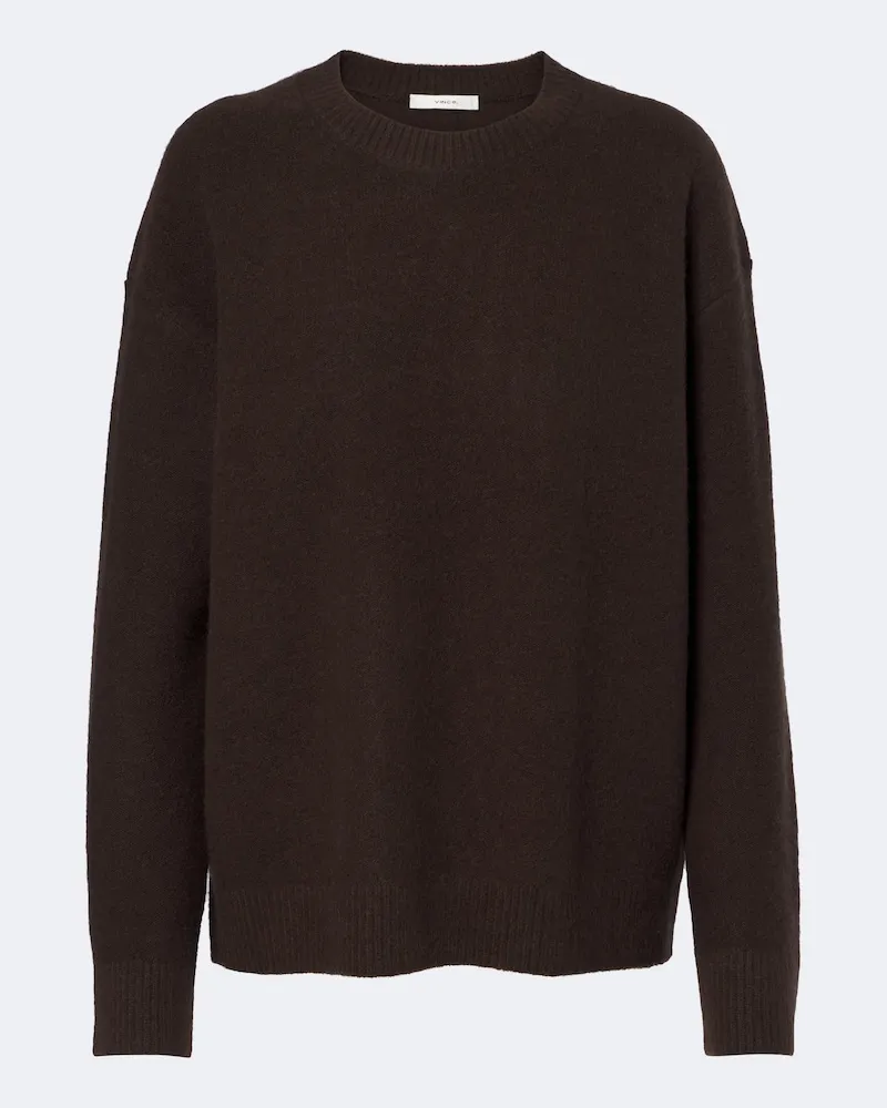 Vince Pullover Plush aus Kaschmir Grün
