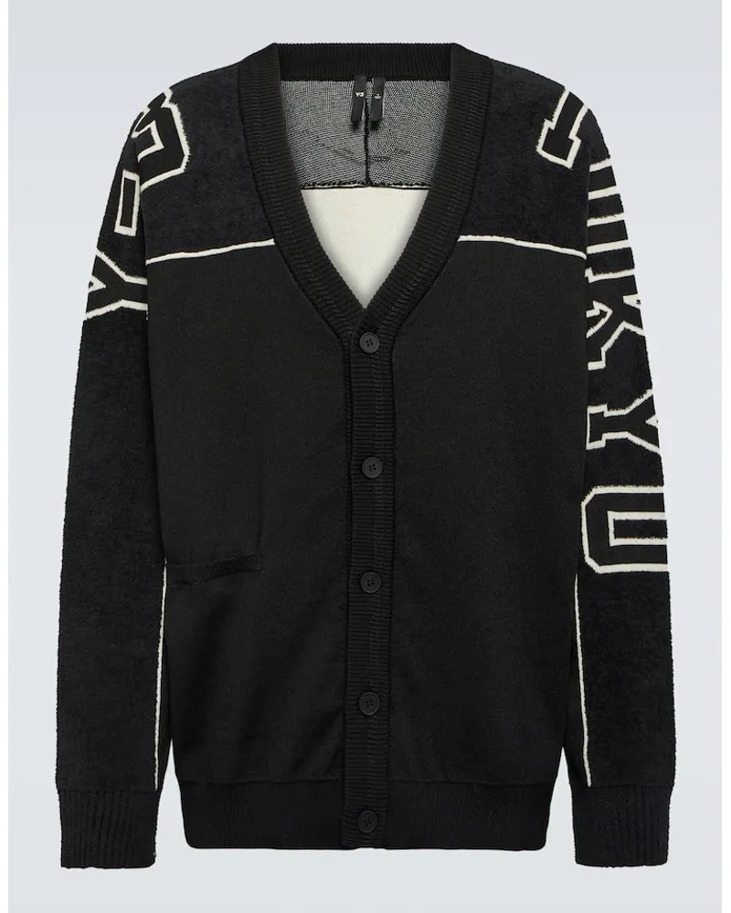 Y-3 Cardigan Schwarz