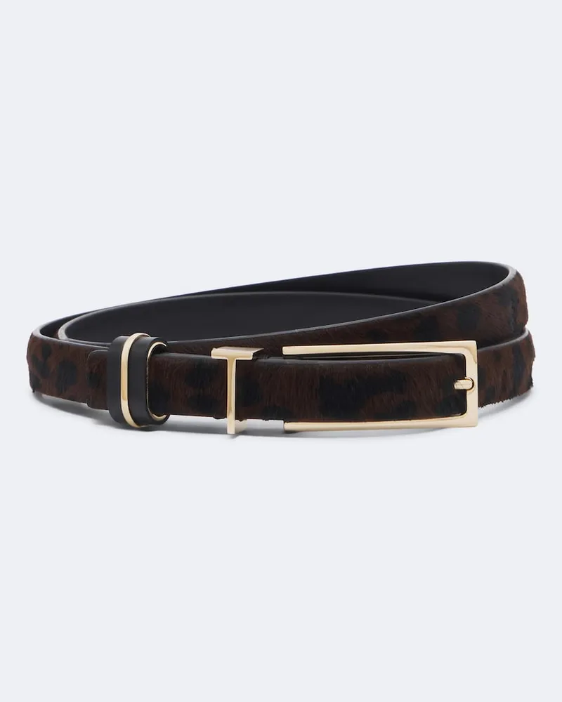 Tom Ford Gürtel aus Kalbshaar Braun