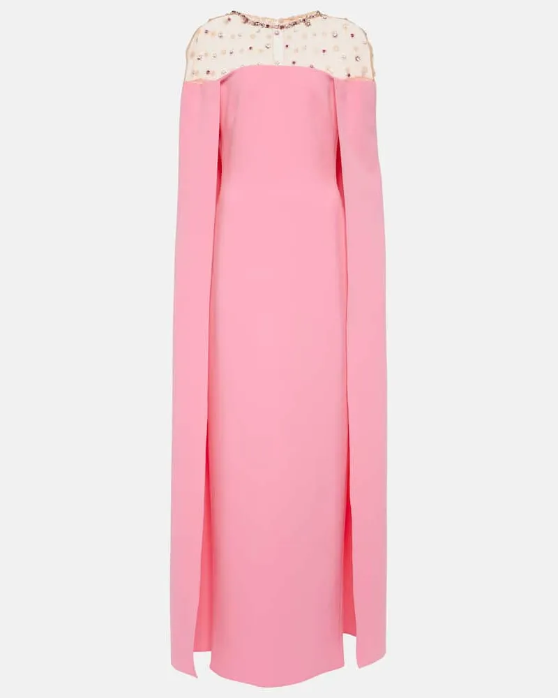 Safiyaa Verzierte Robe Ambere Rosa