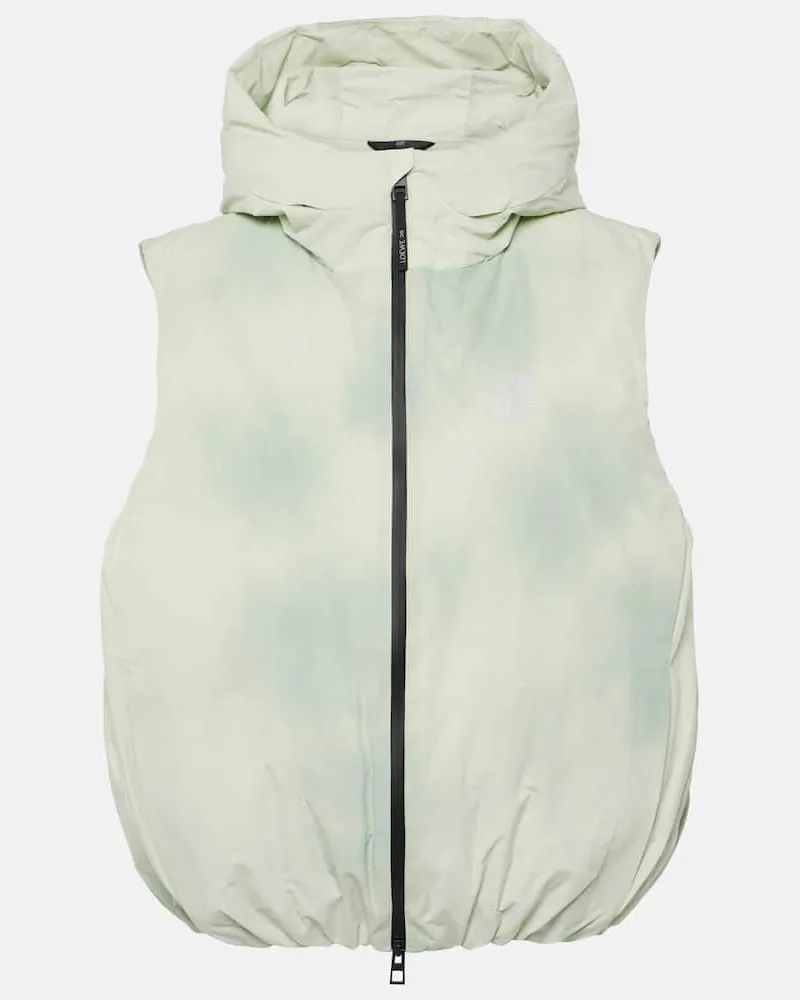 Loewe X On Wattierte Weste Weiß