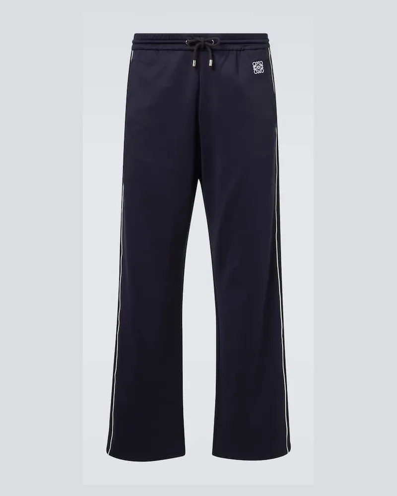 Loewe Jogginghose Anagram aus Jersey Blau