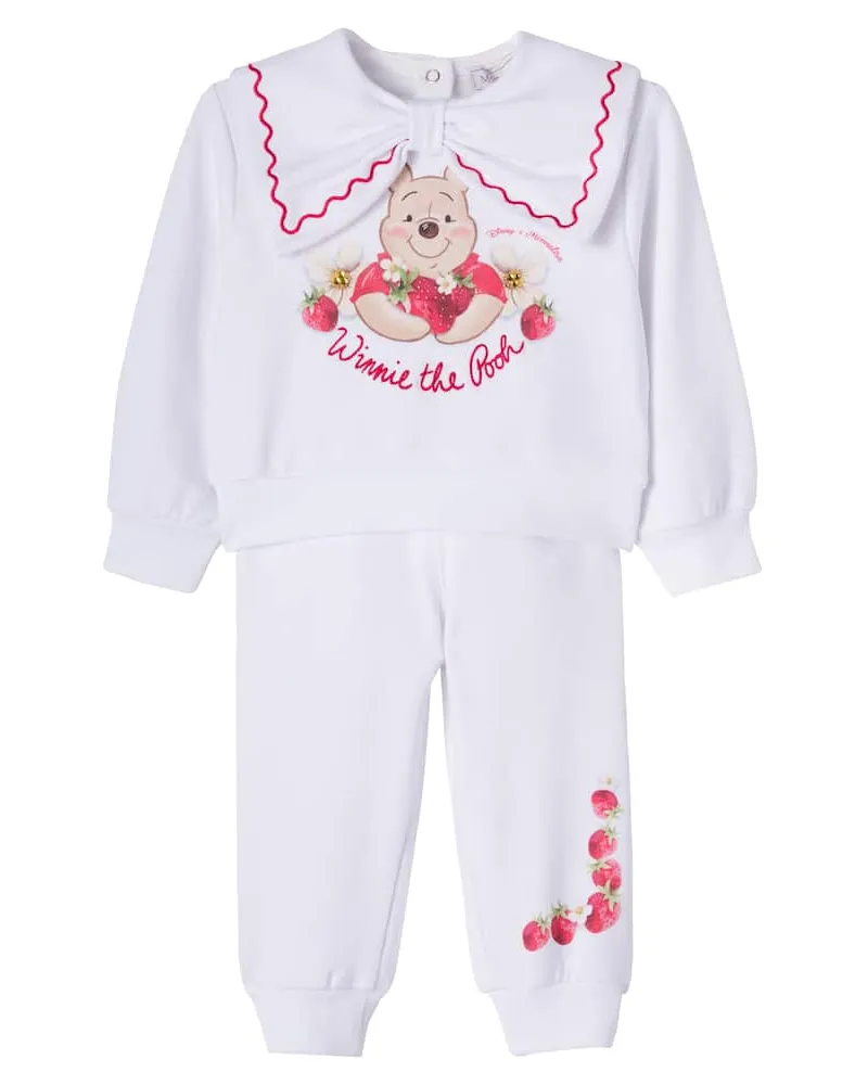 Monnalisa X Disney® Baby Set aus Sweatshirt und Jogginghose Multicolor