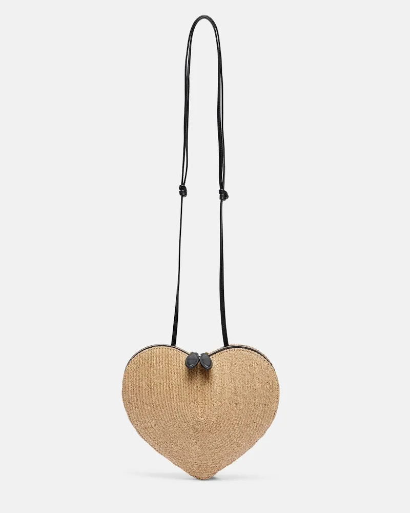 Alaïa Alaïa Schultertasche Le Cœur Beige