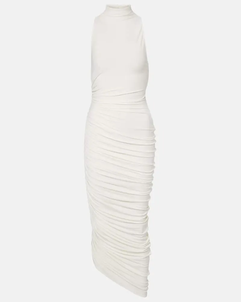 Jacquemus Maxikleid Palazzo Weiß