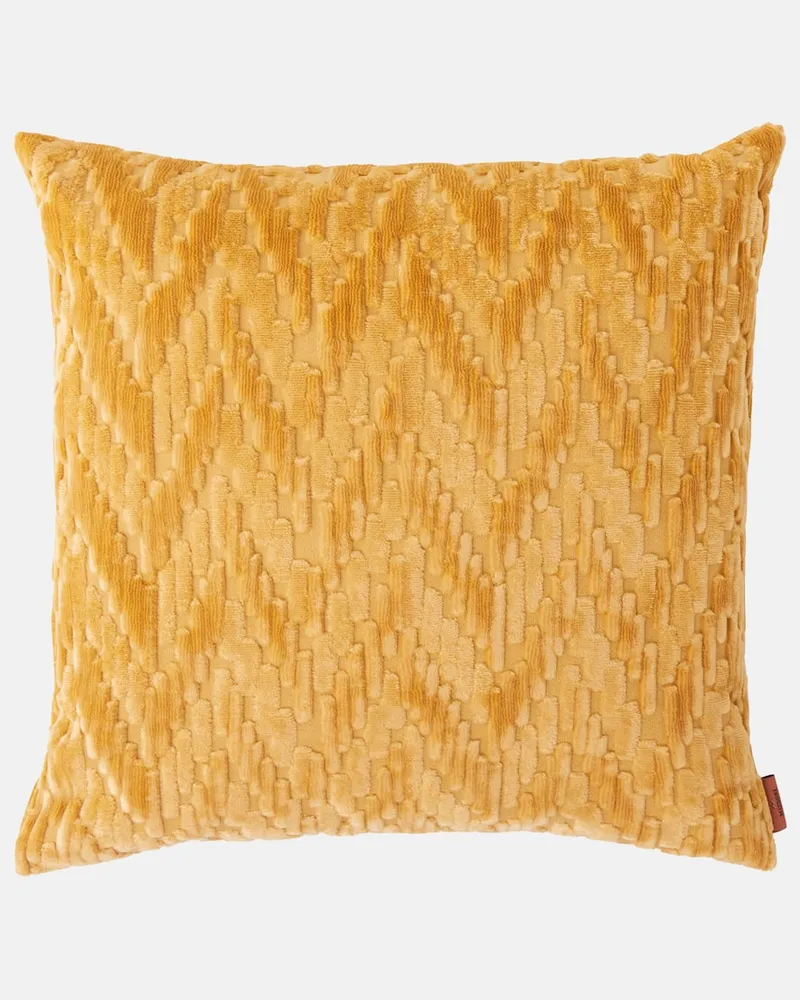 Missoni Kissen Fossile Gelb