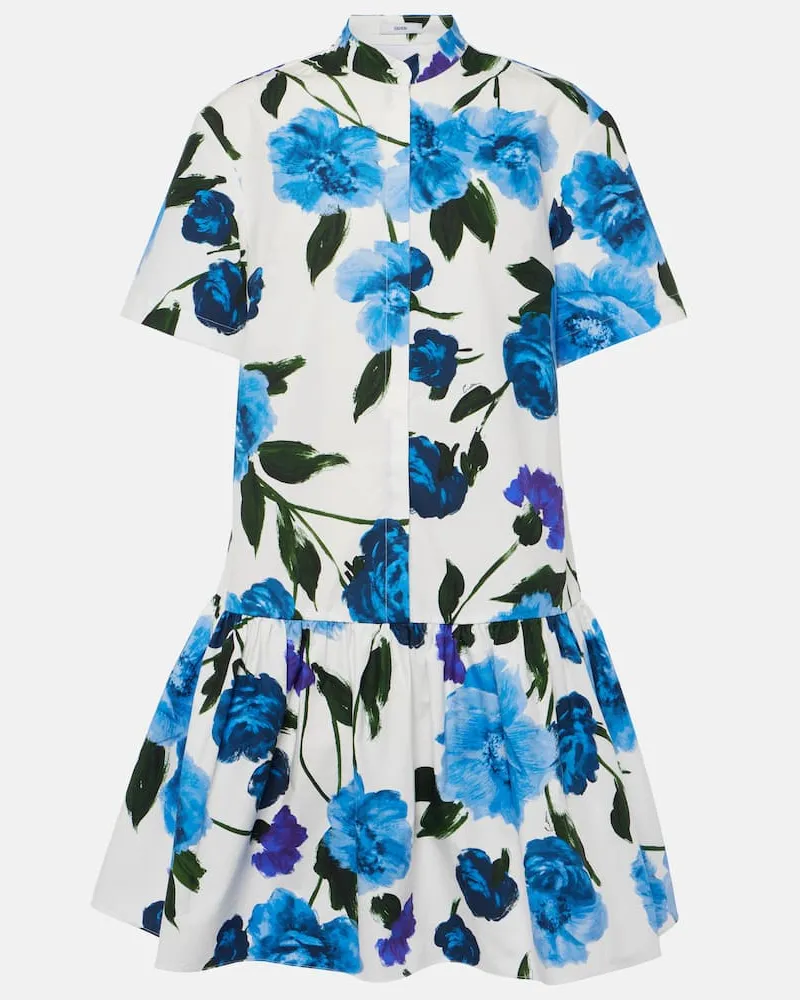 Erdem Hemdblusenkleid Weiß