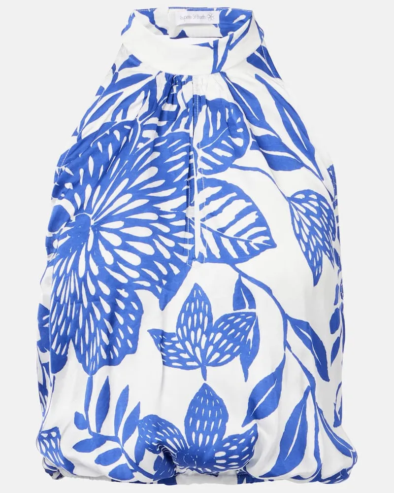 Poupette St Barth Cropped-Top Cleo Weiß