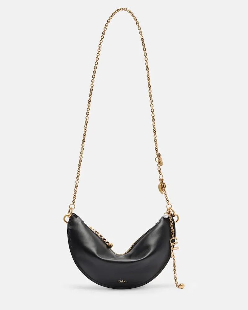 Chloé Chloé Schultertasche Chloé Icons Medium aus Leder Schwarz