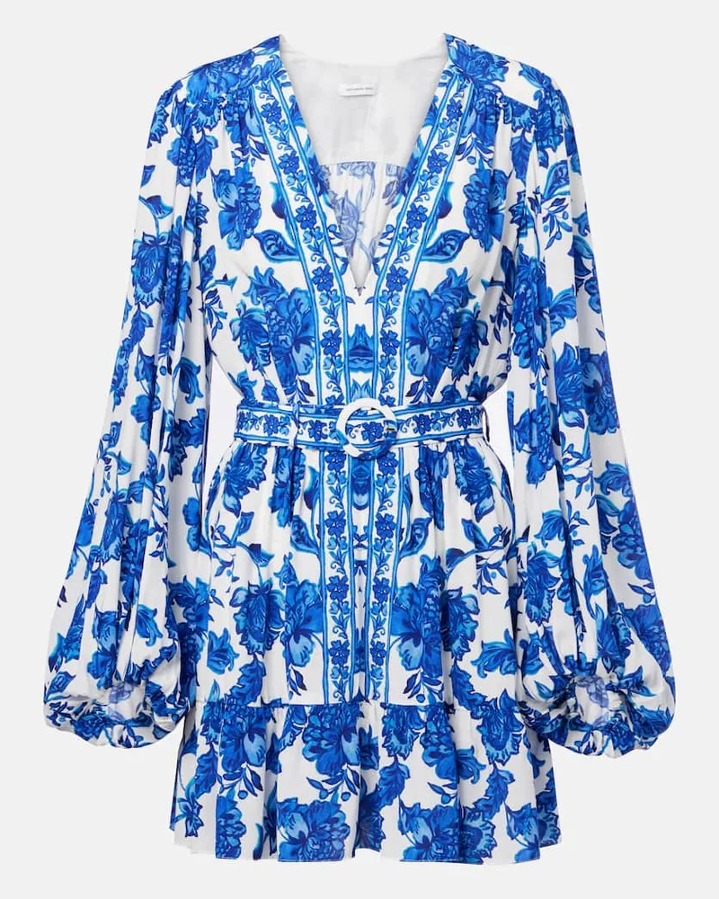 Alexandra Miro Minikleid Poppy Blau