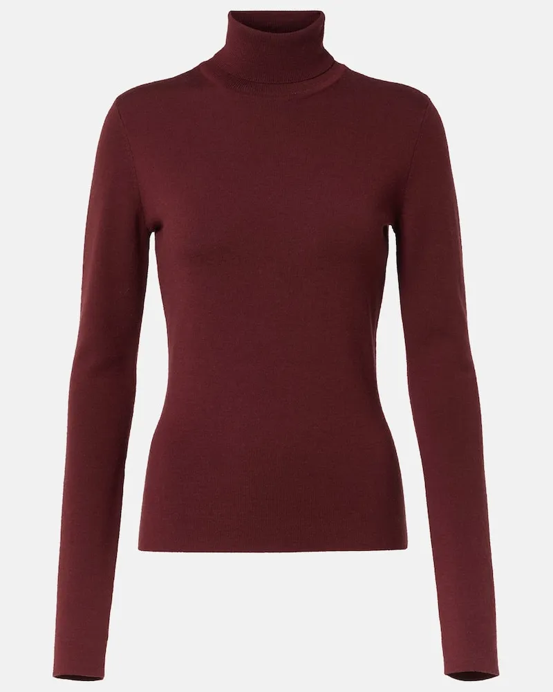 Gabriela Hearst Pullover May aus Wolle und Kaschmir Burgund