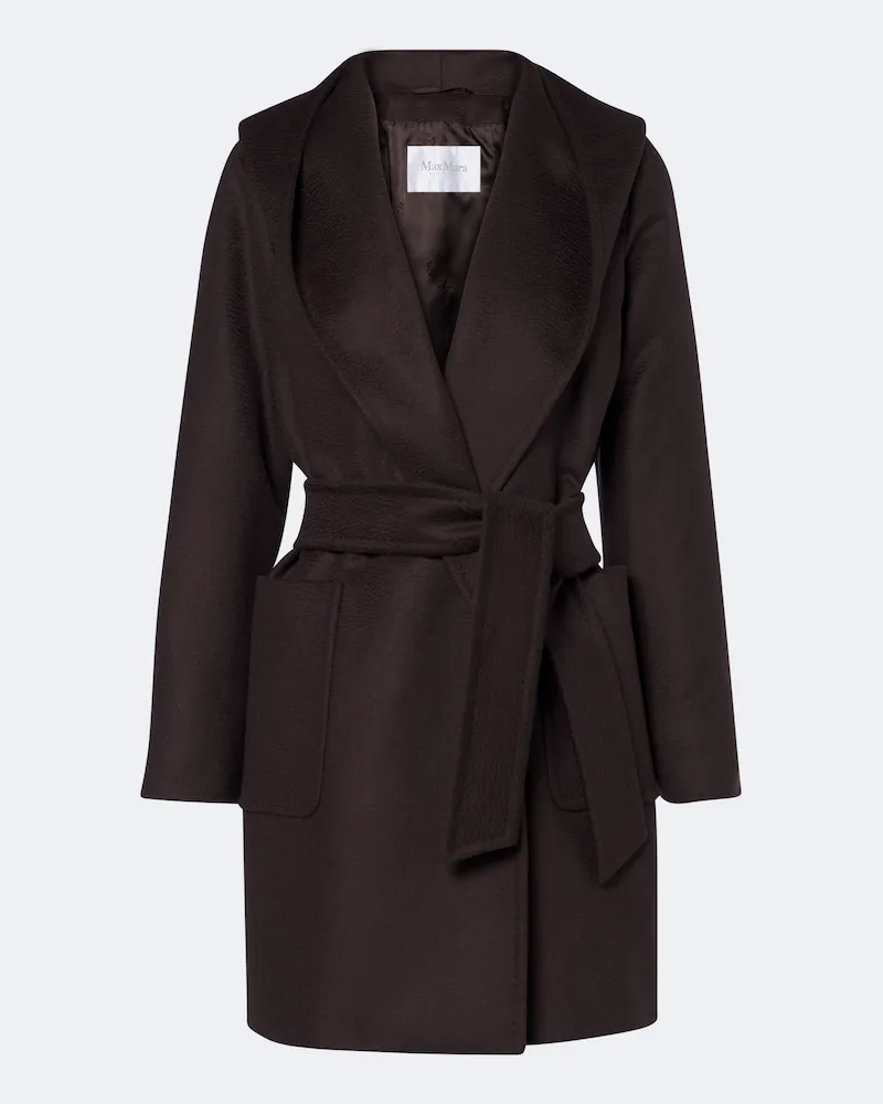 Max Mara Mantel aus Kamelhaar Braun