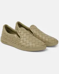 Bottega Veneta Slip-Ons Sawyer aus Leder Beige