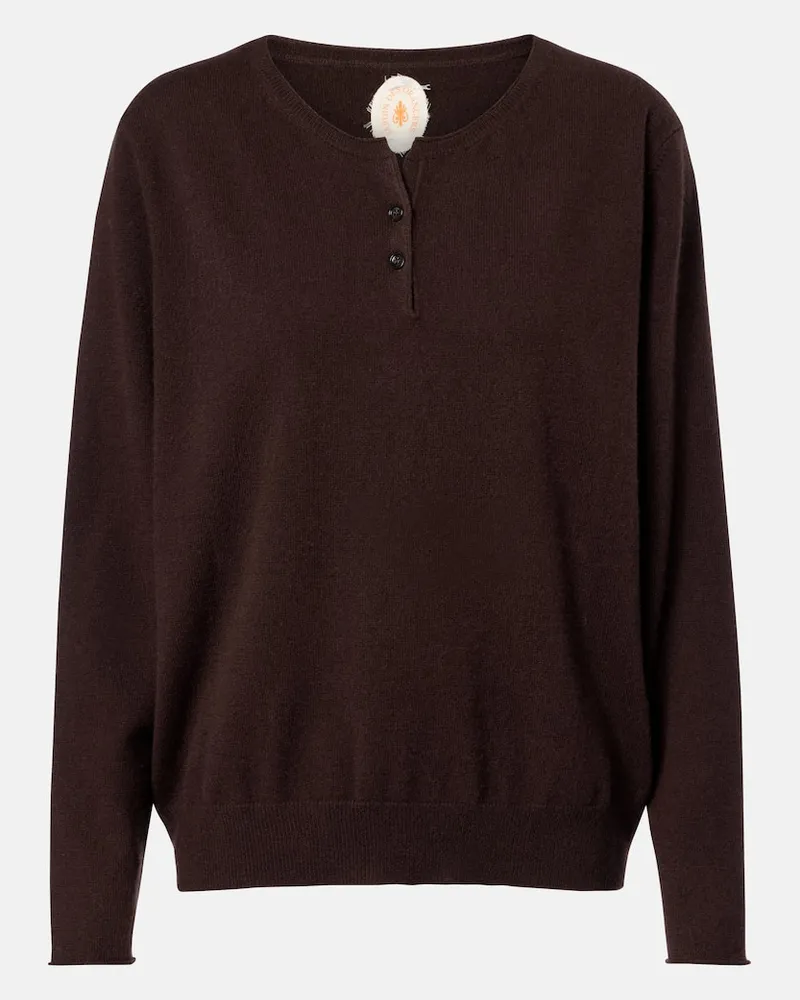 Jardin des Orangers Pullover aus Kaschmir Braun