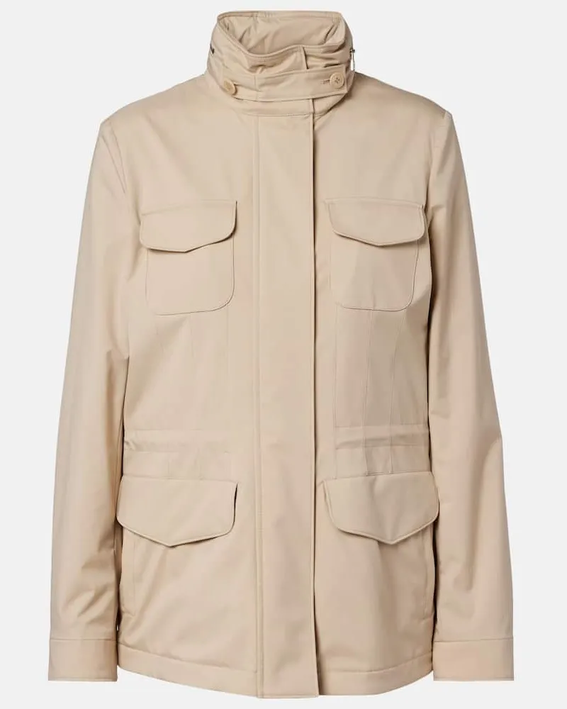 Loro Piana Feldjacke Windmate® Traveller Beige