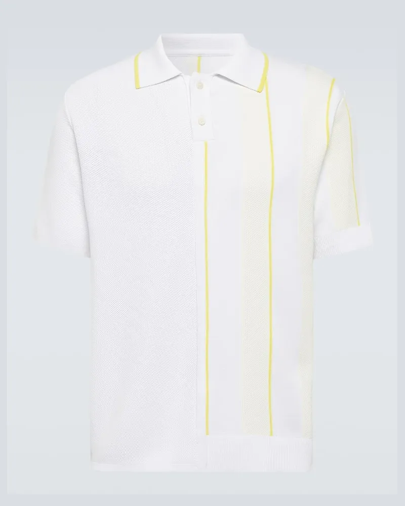 Jacquemus Polohemd Le Polo Jeugo Weiß