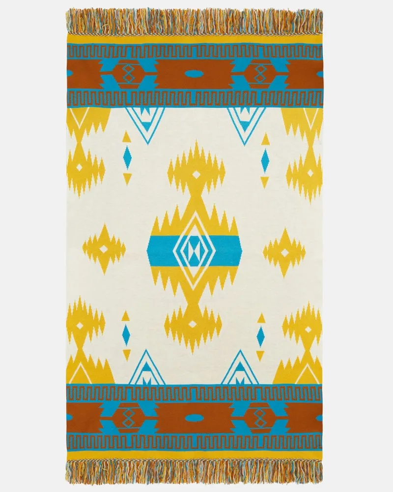 Alanui Plaid Icon aus Wolle Multicolor