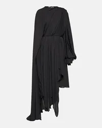 Balenciaga Minikleid aus Crepe Schwarz