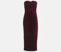 Midikleid aus Samt