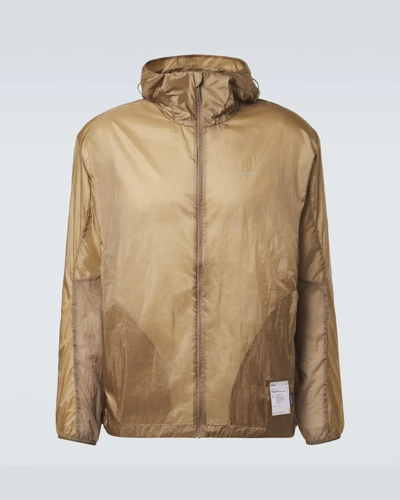 Satisfy Kapuzenjacke Beige