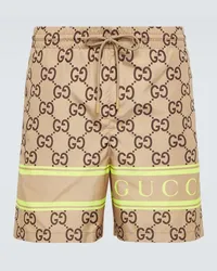 Gucci Badeshorts GG Beige