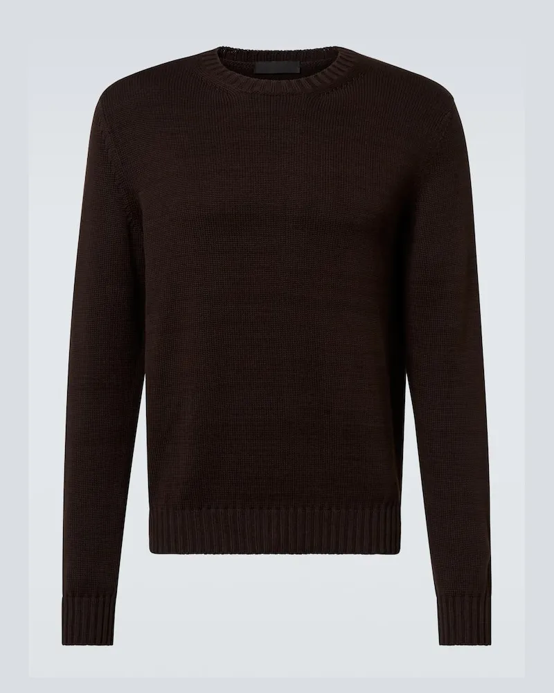 SAMAN AMEL Pullover aus Kaschmir Braun