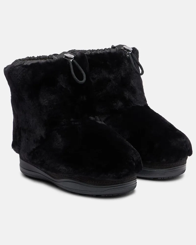 Bogner Schneestiefel La Plagne aus Shearling Schwarz