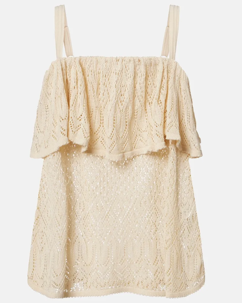 Zimmermann Top Mahon aus Strick Beige